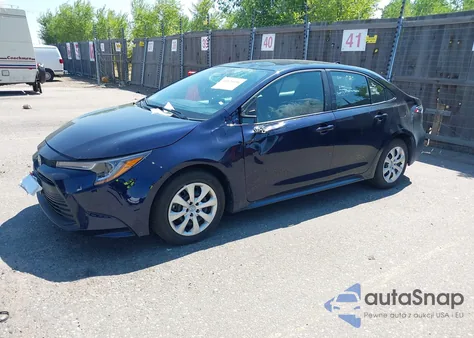 2025 Toyota Corolla Le from USA, damaged, VIN 5YFB4MDE0SP321684